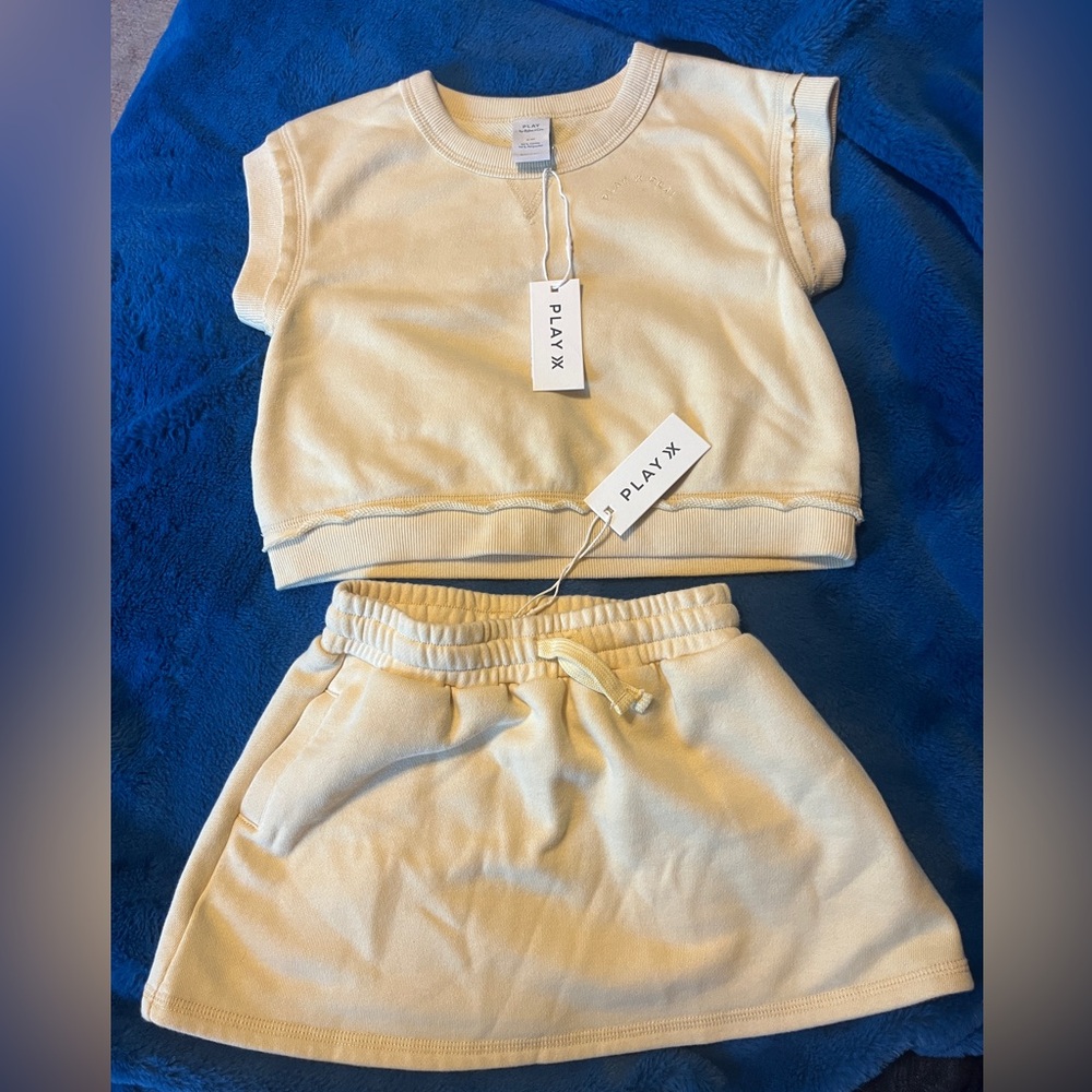 NWT Rylee+Cru 4-5Y volley skirt & pullover
